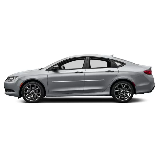 Chrysler 200 Chrome Body Side Moldings 2015 - 2018