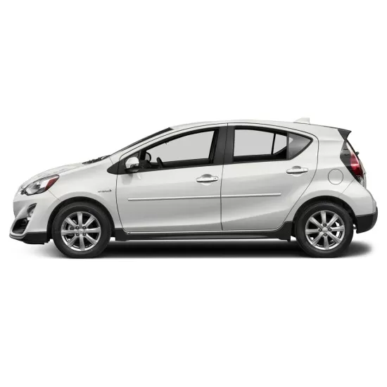 Toyota Prius C Chrome Body Side Moldings 2012 - 2019