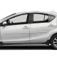 Toyota Prius C Chrome Body Side Moldings 2012 - 2019