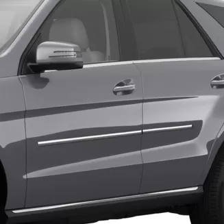 Mercedes ML350 Chrome Body Side Moldings 2013 - 2015