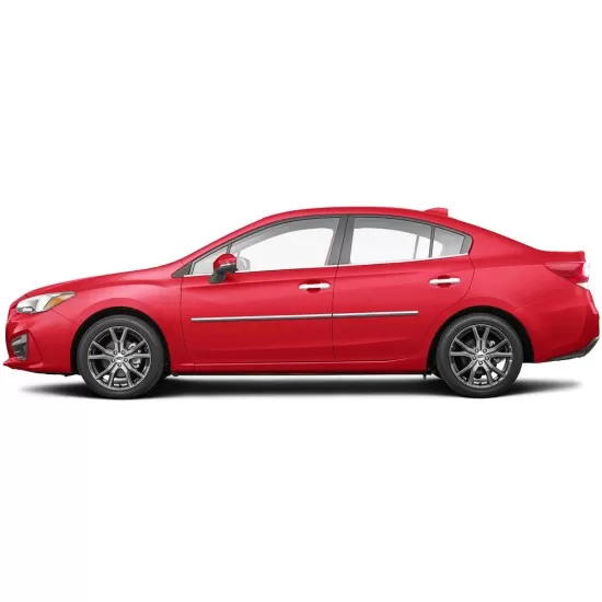 Subaru Impreza Chrome Body Side Moldings 2017 - 2023