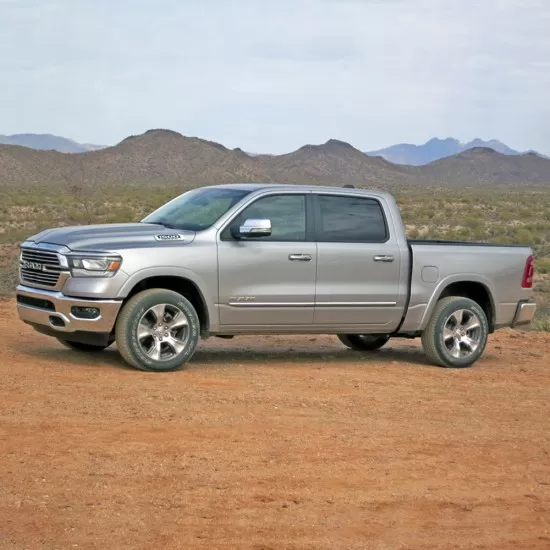 Ram 1500 Crew Cab Chrome Body Side Moldings 2019 - 2025