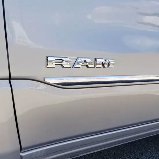 Ram 1500 Crew Cab Chrome Body Side Moldings 2019 - 2025