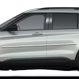 Ford Explorer Chrome Body Side Moldings 2020 - 2025
