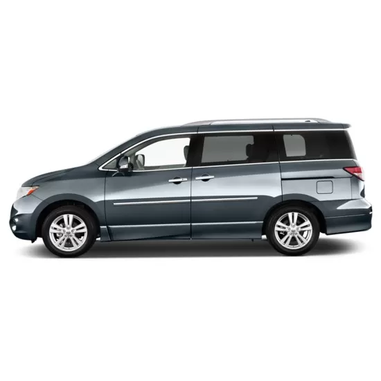 Nissan Quest Chrome Body Side Moldings 2011 - 2017