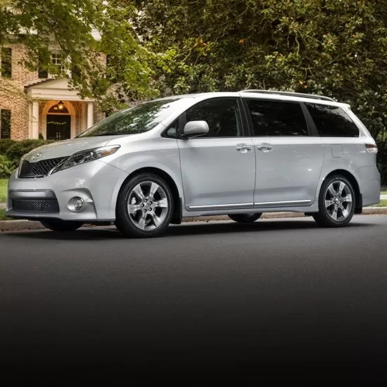 Toyota Sienna Chrome Body Side Moldings 2016 - 2020