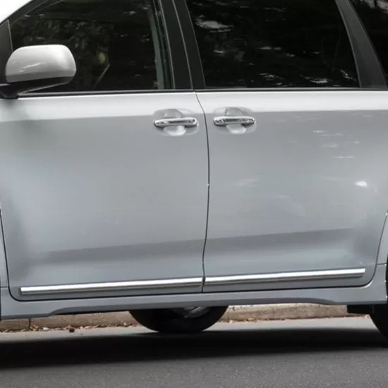 Toyota Sienna Chrome Body Side Moldings 2016 - 2020