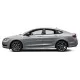 Chrysler 200 Painted Body Side Moldings with Chrome Inserts 2015 - 2018