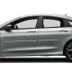 Chrysler 200 Painted Body Side Moldings with Chrome Inserts 2015 - 2018