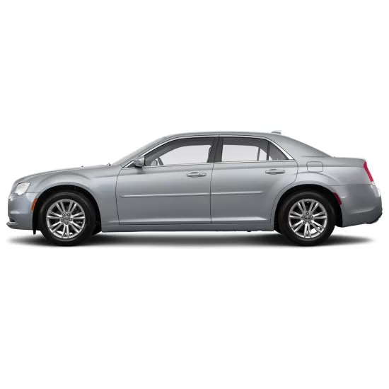 Chrysler 300 Painted Body Side Moldings with Chrome Inserts 2005 - 2010