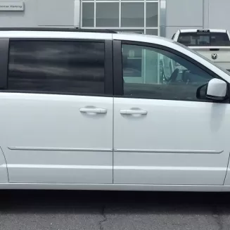 Dodge Grand Caravan Painted Body Side Moldings with Chrome Inserts 2018 - 2020