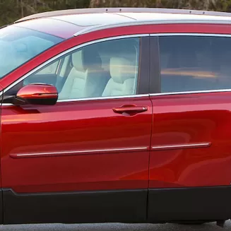 Honda CR-V Painted Body Side Moldings with Chrome Inserts 2017 - 2022