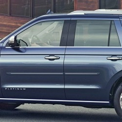  Lincoln Navigator ChromeLine Painted Body Side Molding 2018 - 2024 / CF-EXPED18