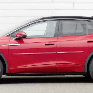 Volkswagen ID.4 Painted Body Side Moldings with Chrome Inserts 2021 - 2023