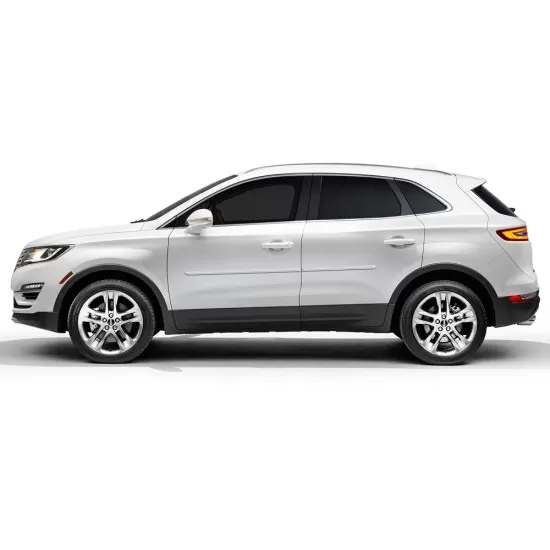 Lincoln MKC Painted Body Side Moldings with Chrome Inserts 2015 - 2019
