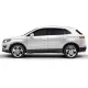 Lincoln MKC Painted Body Side Moldings with Chrome Inserts 2015 - 2019