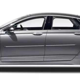 Lincoln MKZ Painted Body Side Moldings with Chrome Inserts 2013 - 2020