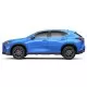 Lexus NX Painted Body Side Moldings with Chrome Inserts 2022 - 2026