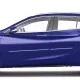 Infiniti QX30 Painted Body Side Moldings with Chrome Inserts 2017 - 2019