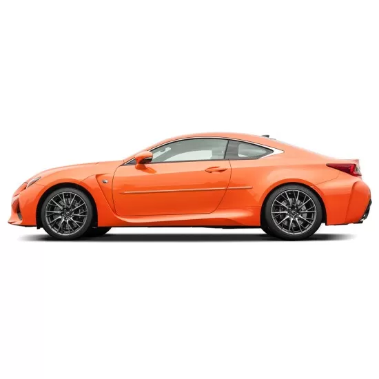 Lexus RC Painted Body Side Moldings with Chrome Inserts 2015 - 2026