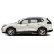 Nissan Rogue Painted Body Side Moldings with Chrome Inserts 2014 - 2020