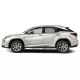 Lexus RX Painted Body Side Moldings with Chrome Inserts 2016 - 2022