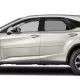 Lexus RX Painted Body Side Moldings with Chrome Inserts 2016 - 2022