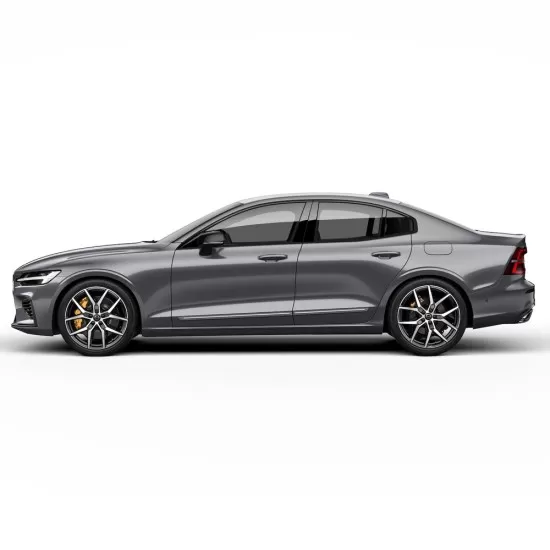 Volvo S60 Painted Body Side Moldings with Chrome Inserts 2019 - 2023