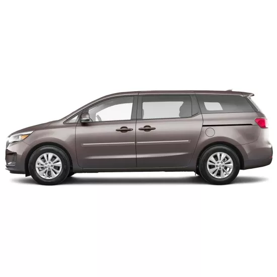Kia Sedona Painted Body Side Moldings with Chrome Inserts 2015 - 2021