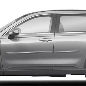 Honda CR-V Painted Body Side Moldings with Chrome Inserts 2023 - 2026