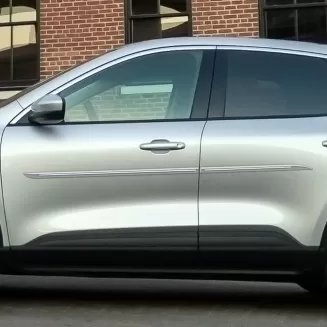 Ford Escape Painted Body Side Moldings with Chrome Inserts 2020 - 2025