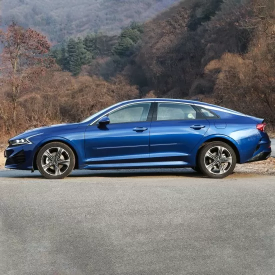 Kia K5 Painted Body Side Moldings with Chrome Inserts 2021 - 2026