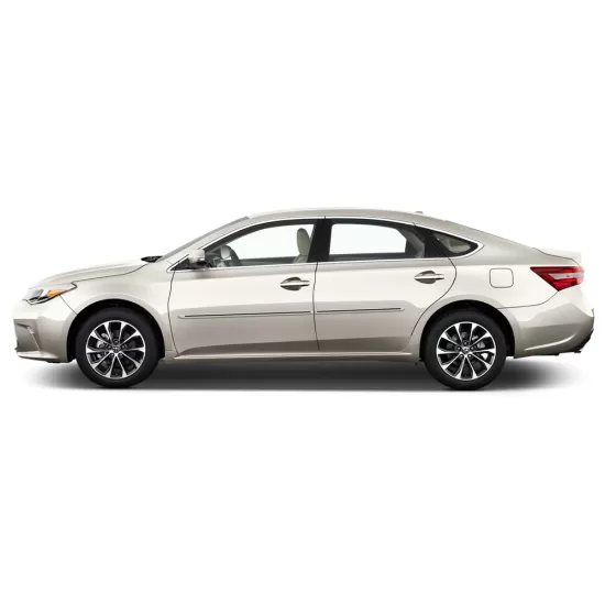 Toyota Avalon Painted Body Side Moldings with Color Inserts 2013 - 2018