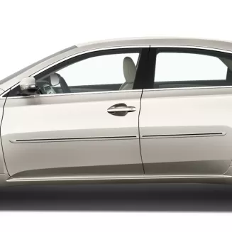 Toyota Avalon Painted Body Side Moldings with Color Inserts 2013 - 2018