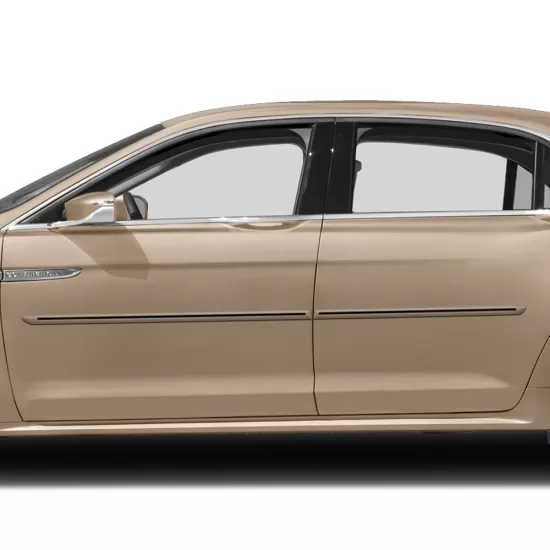 Lincoln Continental Painted Body Side Moldings with Color Inserts 2017 - 2021