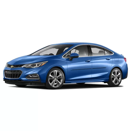 Chevrolet Cruze Painted Body Side Moldings with Color Inserts 2016 - 2019