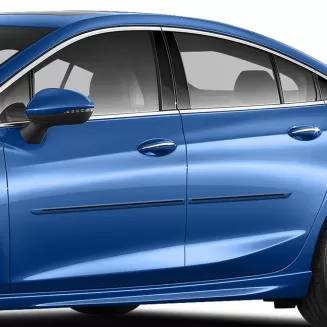 Chevrolet Cruze Painted Body Side Moldings with Color Inserts 2016 - 2019
