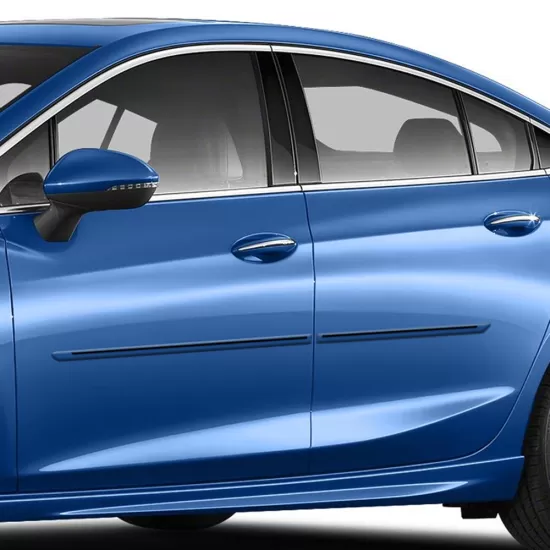 Chevrolet Cruze Painted Body Side Moldings with Color Inserts 2016 - 2019