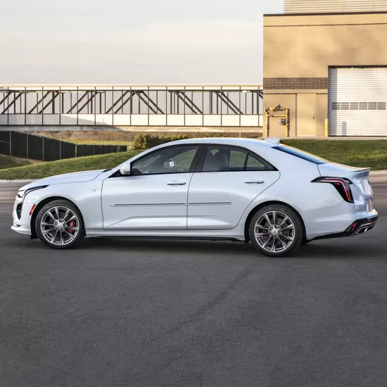 Cadillac CT4 Painted Body Side Moldings with Color Inserts 2020 - 2023