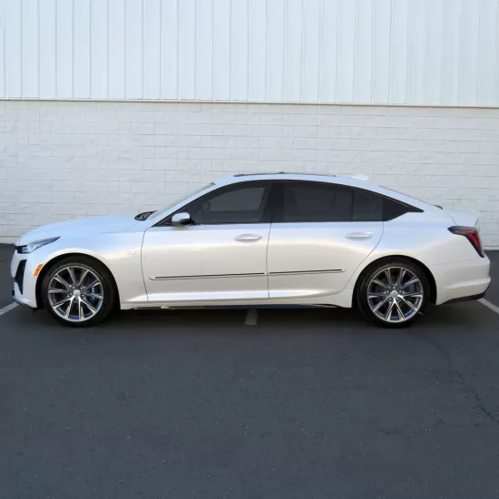 Cadillac CT5 Painted Body Side Moldings with Color Inserts 2020 - 2023