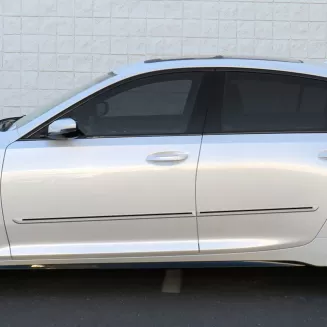 Cadillac CT5 Painted Body Side Moldings with Color Inserts 2020 - 2023