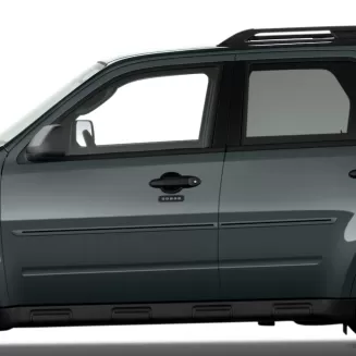 Ford Escape Painted Body Side Moldings with Color Inserts 2008 - 2012
