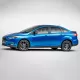 Ford Focus Sedan / 5 Door Hatchback Painted Body Side Moldings with Color Inserts 2008 - 2018