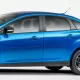 Ford Focus Sedan / 5 Door Hatchback Painted Body Side Moldings with Color Inserts 2008 - 2018