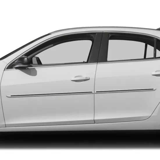 Chevrolet Malibu Painted Body Side Moldings with Color Inserts 2013 - 2015
