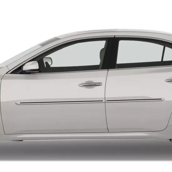 Nissan Maxima Painted Body Side Moldings with Color Inserts 2009 - 2015