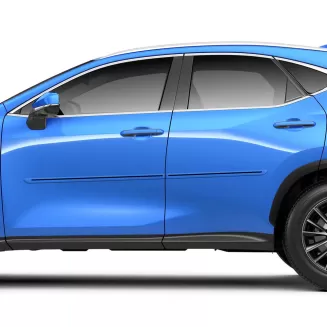 Lexus NX Painted Body Side Moldings with Color Inserts 2022 - 2024
