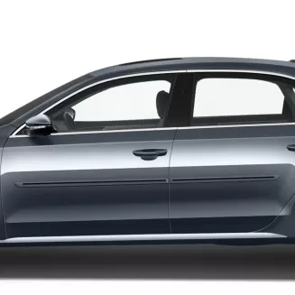 Volkswagen Passat Painted Body Side Moldings with Color Inserts 2012 - 2019