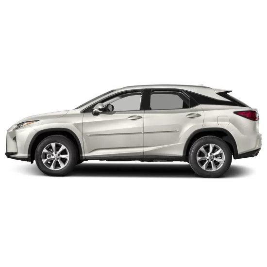 Lexus RX Painted Body Side Moldings with Color Inserts 2016 - 2022