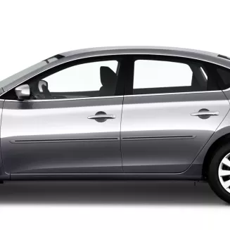 Nissan Sentra Painted Body Side Moldings with Color Inserts 2013 - 2019